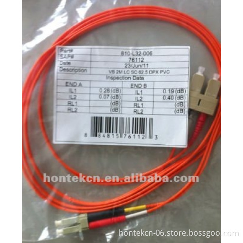 sc sx mm fiber optic patch cord